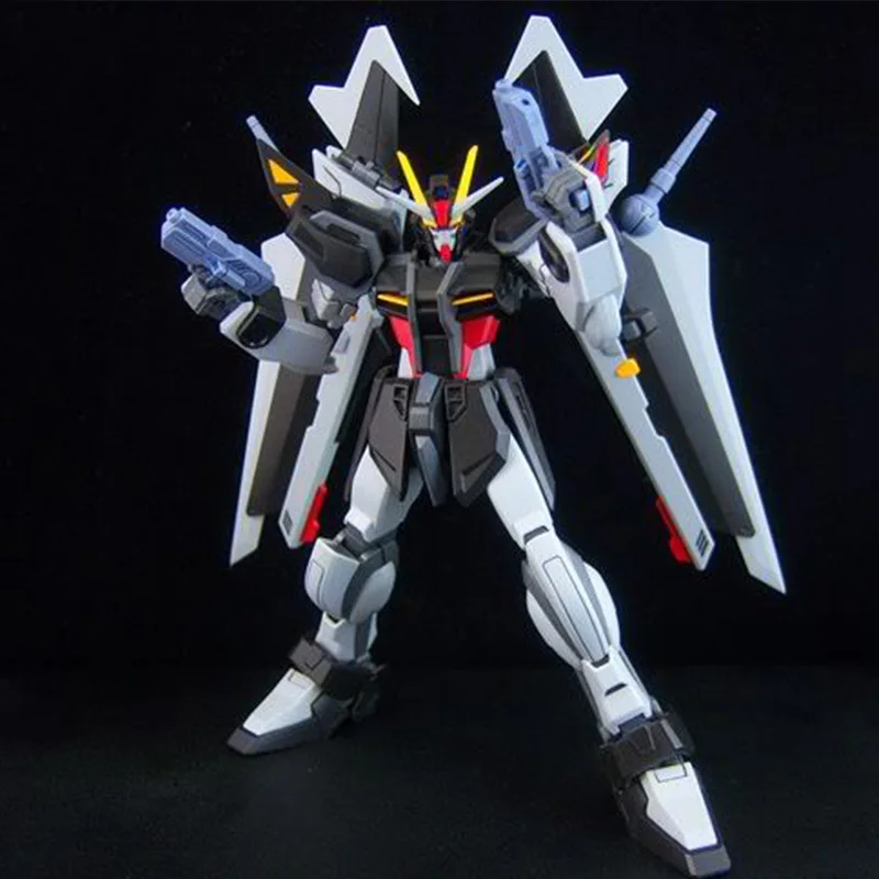 Аниме Gaogao HG 1/144 GAT-X105E + AQM/E-X09S Strike Noir Gundam популярная детская игрушка экшн-фигурка