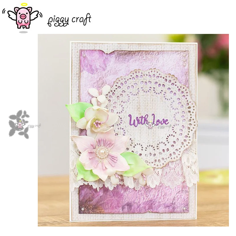 Металлические Вырубные штампы форма для вырезания новинка цветочное украшение