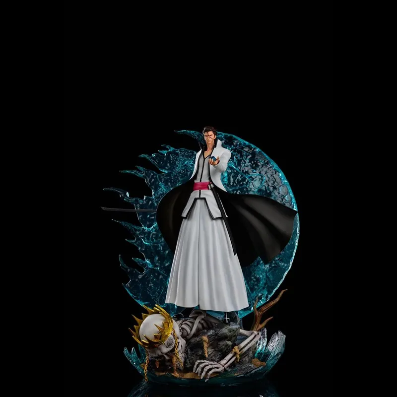 Фигурка из смолы BLEACH GK фигурка эйзен Сосуке однотонная светодиодный ными