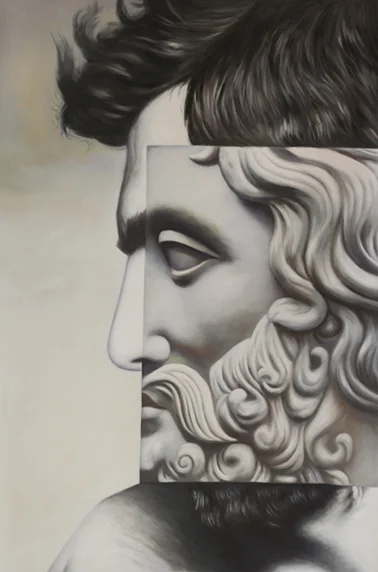 Северная абстрактная статуя человека холст живописи современное изображение стены Микеланджело Дэвид винтажные постеры печати уникальный декор дома.