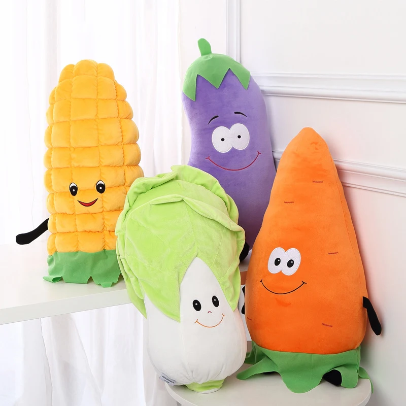 1 шт. 67 см большая плюшевая игрушка для растений подушка милая имитация овощей