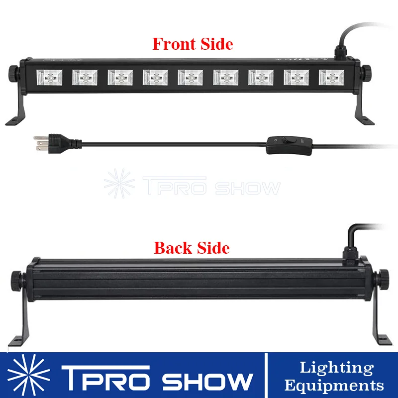 Домашний праздвечерние чный светильник 27 Вт светодиодный настенный линейный УФ