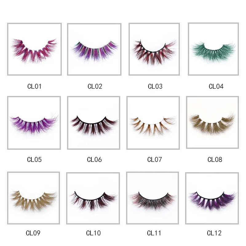 Z'LRAQI BEAUTY 3d норковые ресницы для макияжа 25 мм натуральный макияж 9D красочные