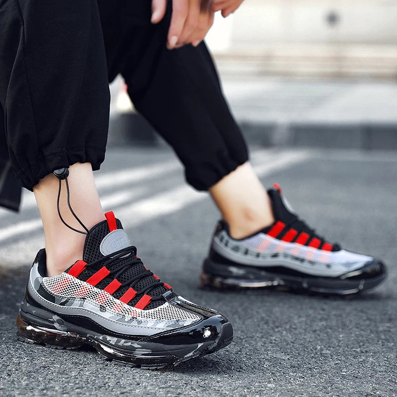 

Men Running Shoes 2021 Comfortable Sport Shoes Men Trend Lightweight Walking Shoes Men Sneakers Breathable Zapatillas