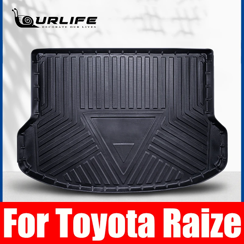 

For TOYOTA RAIZE Car Trunk Mat Dustproof Waterpoof Easy Clean Back Trunk Mats Carpet TPO Car Accessories