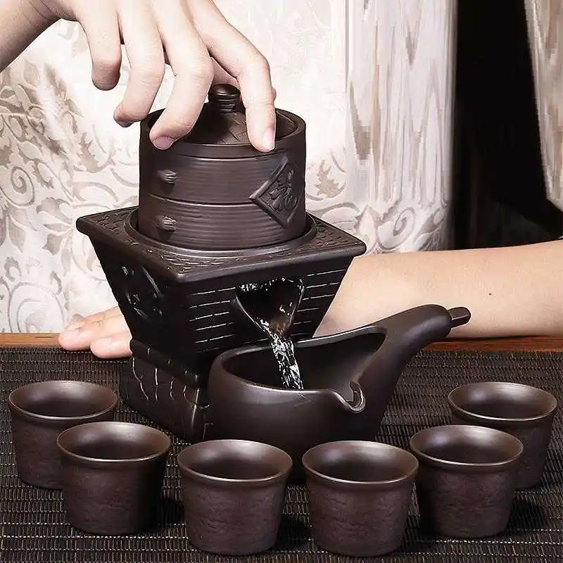 

Teapot Theepot Kuchnia Mutfak Aksesuarlari Kung Fu Travel Garden Kitchen Pot China Home Decoration Accessories Chinese Tea Set