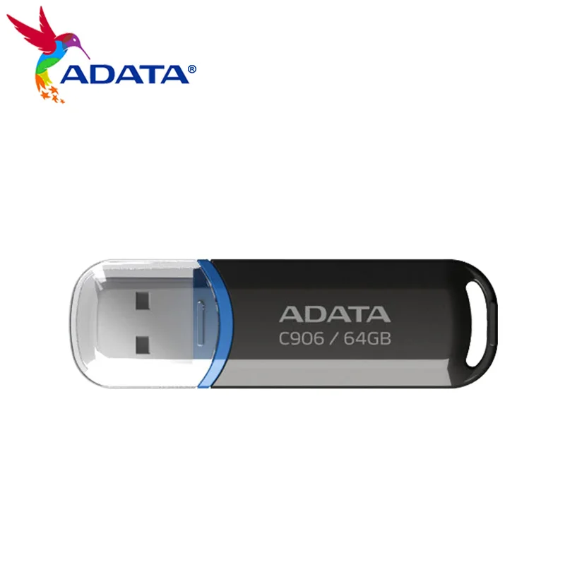 Флеш-накопитель ADATA флеш-диск USB 2 0 C906 8 ГБ 16 32 64 USB-накопитель белый черный