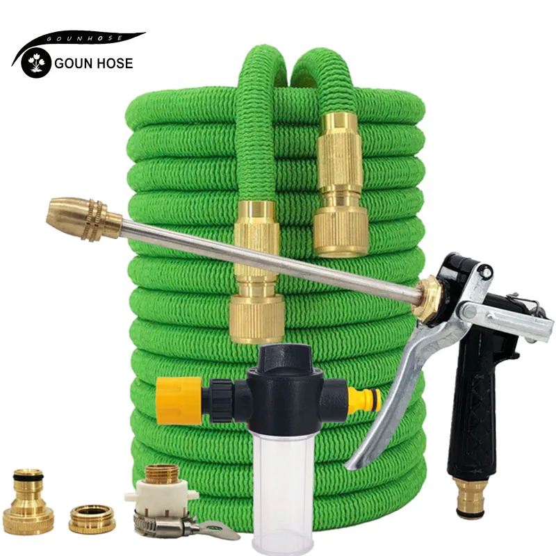 Новая садовая водопроводная труба Выдвижная Волшебная высокого давления для