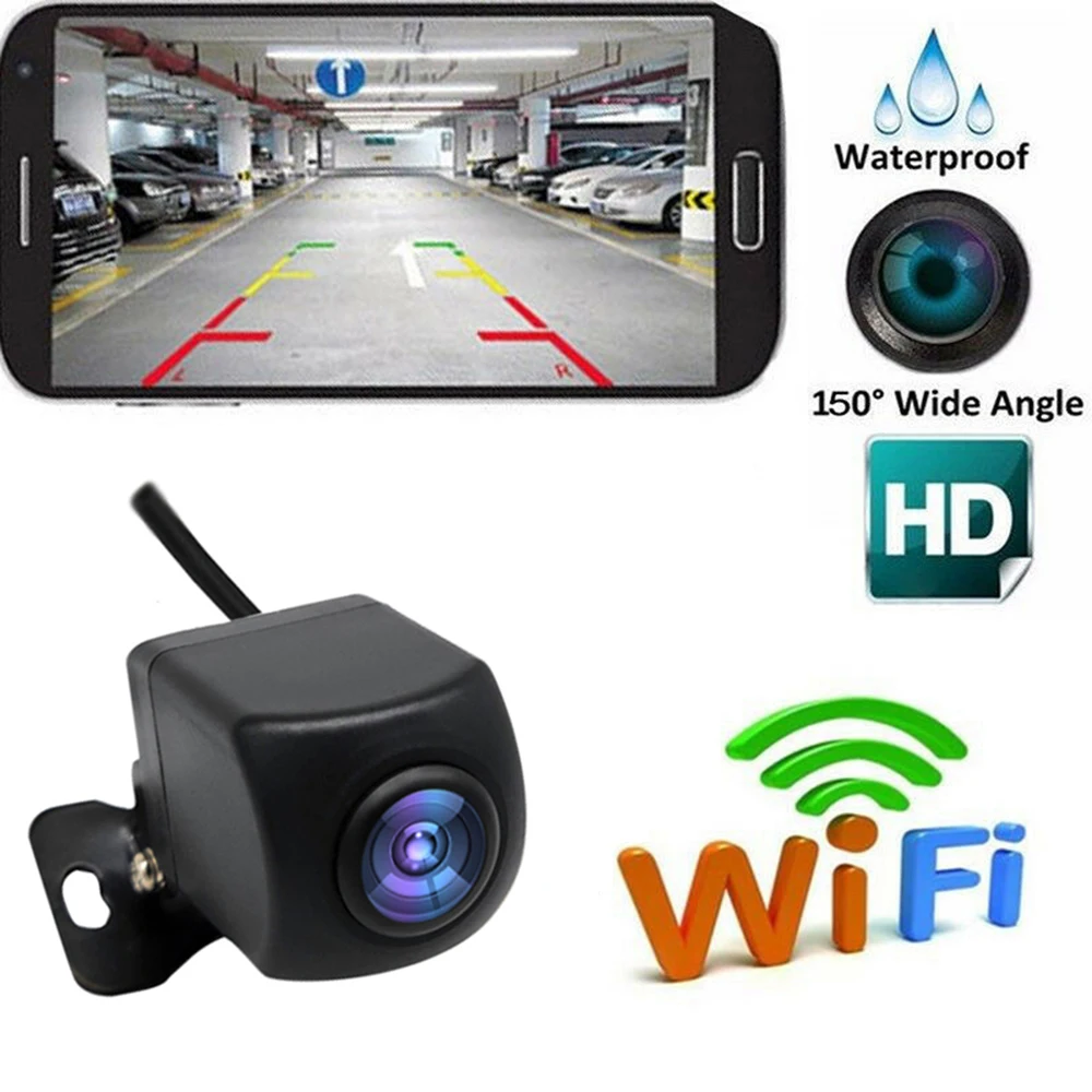 Беспроводная камера заднего вида HD Wi-Fi с ночным видением | Автомобили и мотоциклы