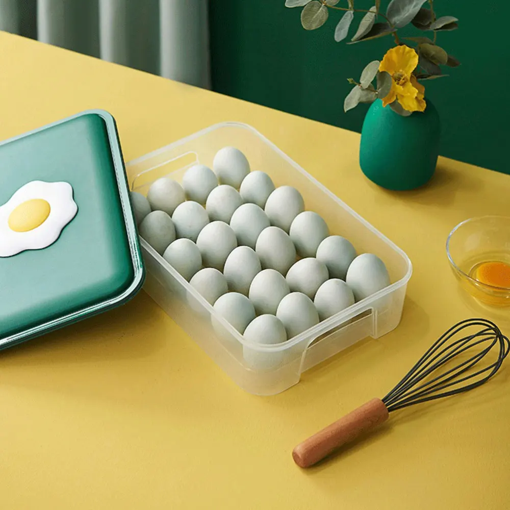 

1Pc Egg Box Storage Box Egg Storage Holder for Refrigerator Home