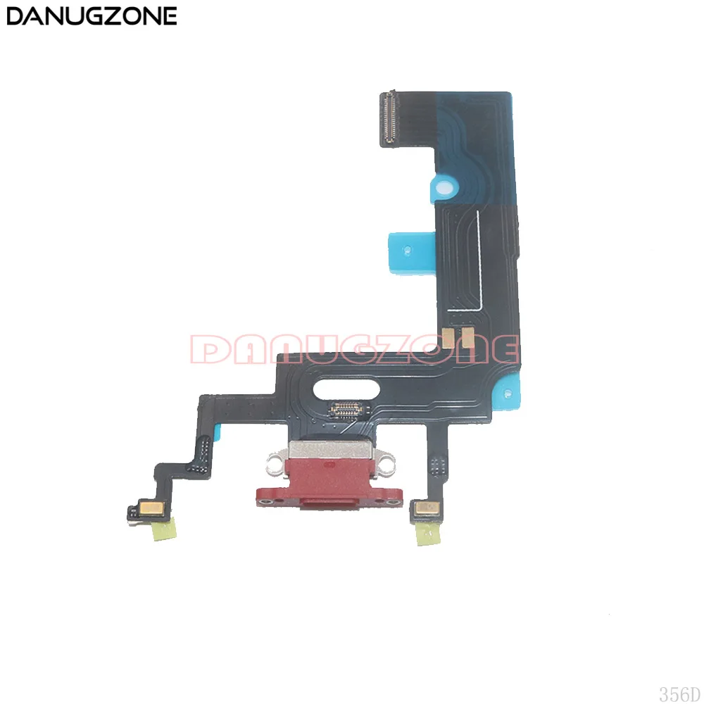 10 шт./лот для iPhone XR USB коннектор док станции зарядки разъем подключения зарядного