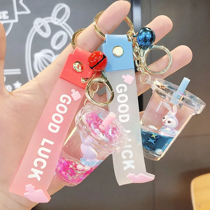 

Disney Children Toys Kechain Cute Stellalou Keyhcian Women Fashion Creativity Liquid Keyhcains On Backpack Girls Birthday Gifts