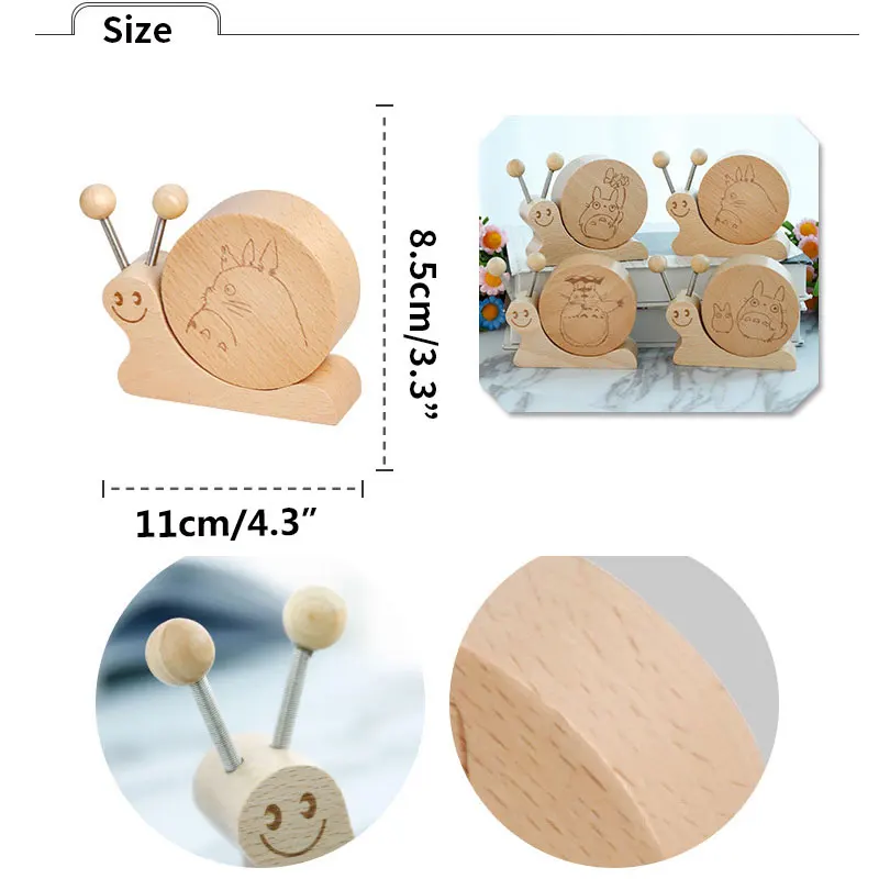 Милая пасторальная Музыкальная шкатулка с улиткой домашний декор фигурка