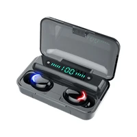 tws bluetooth 5 0 earphones 2200mah charging box wireless headphone 9d stereo sports earbuds headsets with microphone