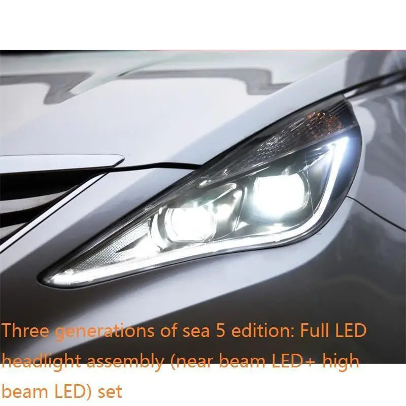 Luces Para Автомобильные дневные ходовые части Automovil светодиодные Drl фары задние 11 12 13