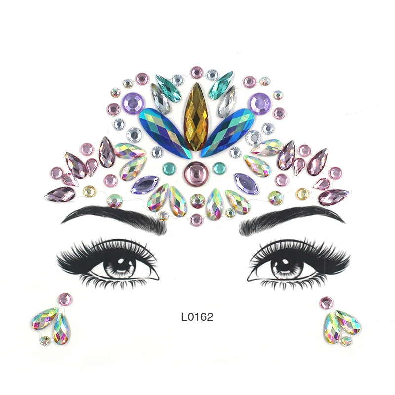 Временные Блестящие Татуировки стразы наклейки из смолы драгоценные камни для