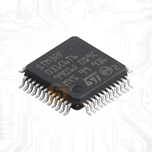 Original STM32F031C6T6TR LQFP48 original STM32F031C6T6 Microcontroller 32Bit Flash IC STM32F031 48LQFP