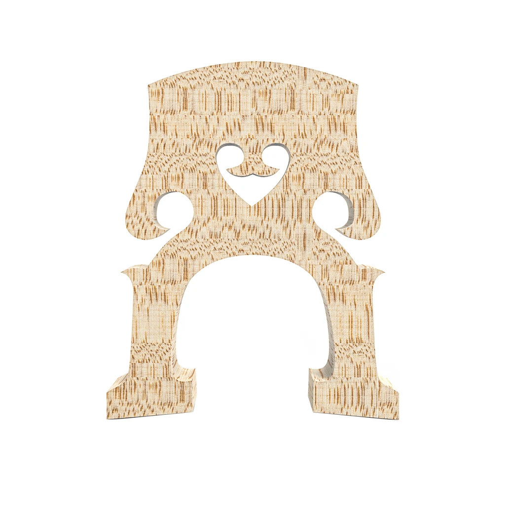 TOP AA Grade Maple Double Bass Upright Bridge Snowflake Pattern German Style For 4/4 3/4 1/2 1/4 1/8 | Спорт и развлечения