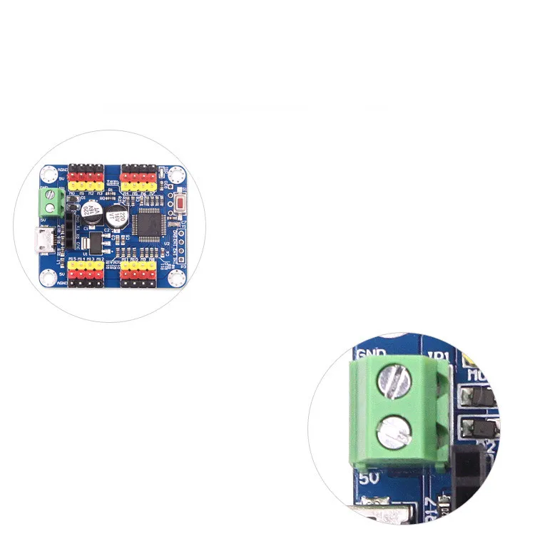 

16-channel Servo Control Board 1 PWM Drive Robot Arm USB Robot Mechanical Arm Steering Gear Control Panel