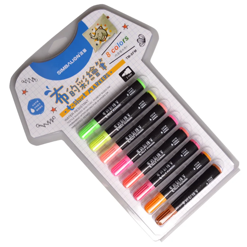 Ткань окрашенная Ручка DIY ручной Покрашенный набор граффити текстильная