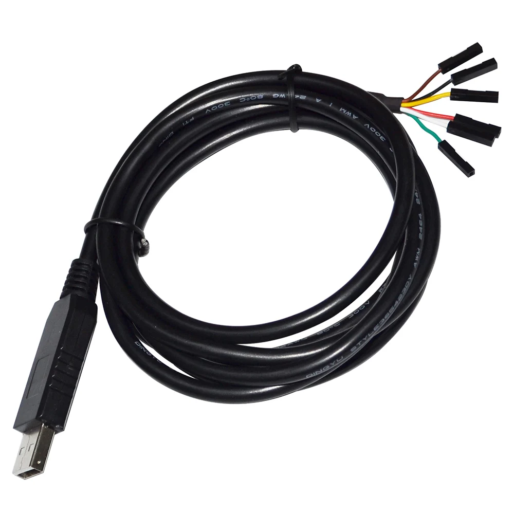 Промышленный чип FTDI FT232RL USB UART TTL 5V 3V3 до 6PIN 0 1 "кабель перемычки DUPONT для
