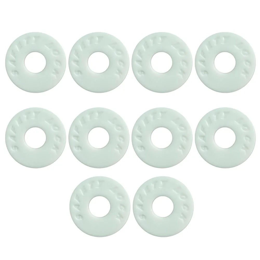 

Locks Washers Pads Rubber Washers 10pcs Blocks Guitar Accessories Brand New