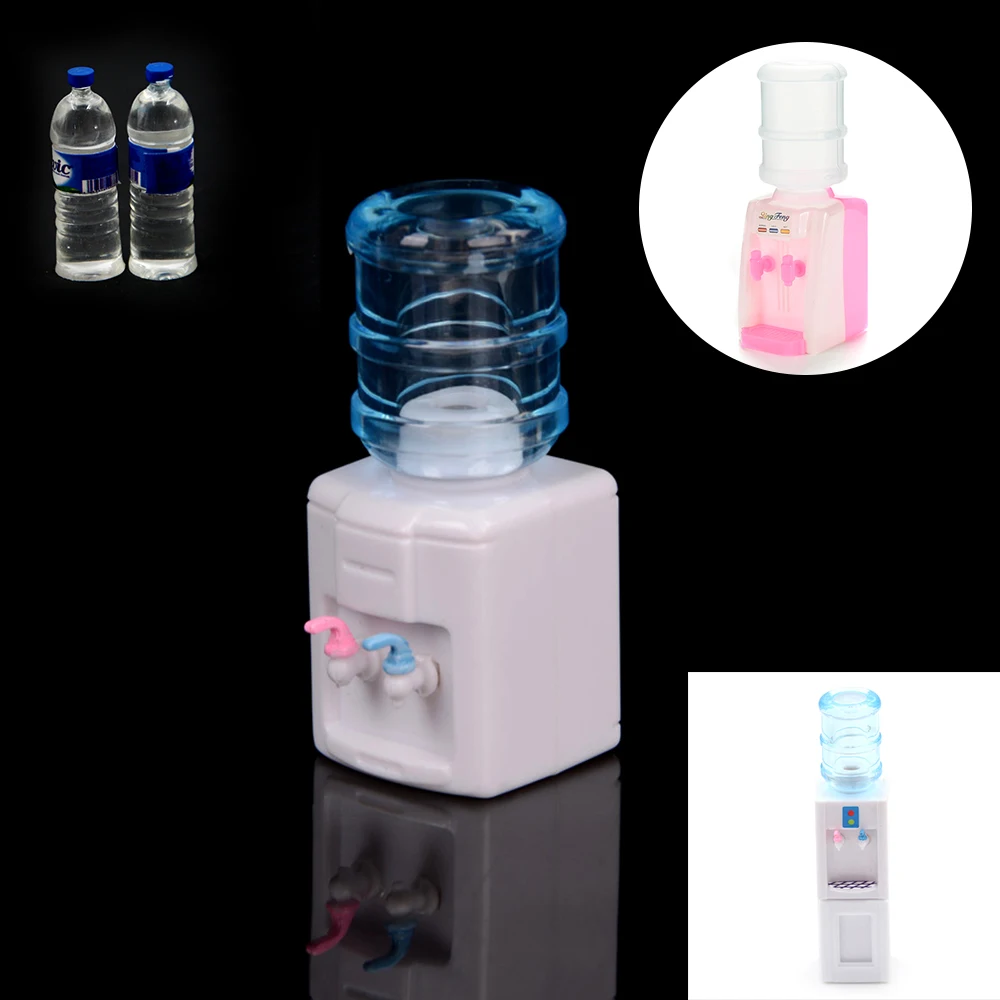 

1 шт. 1:12 весы питьевые фонтаны бутылки для воды Кукольный дом еда кухонные аксессуары для гостиной кукольный домик Миниатюрная игрушка