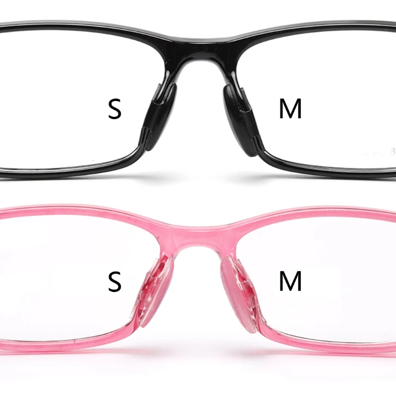 

10 Pairs Eyeglasses Sunglasses Adhesive Silicone Non-slip Stick on Nose Pads F3MD