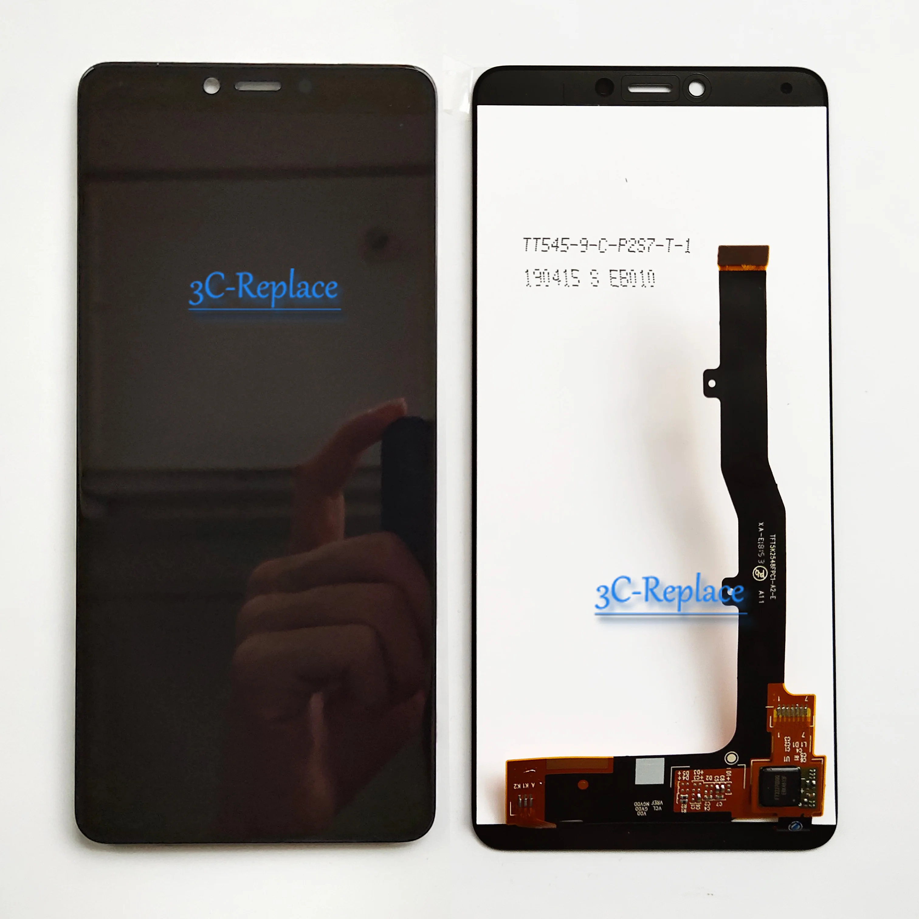 Оригинальный черный 5 45 дюймов для ZTE Blade A4 A0722/для ЖК дисплея A7 Vita дисплей Дисплей