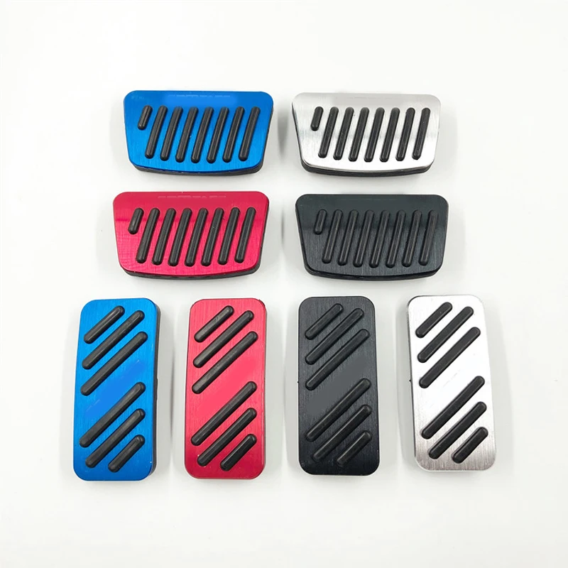 

Car Accelerator Brake Pedals, Interior Modification Accessories, Aluminum Alloy Rubber Anti-skid Pedals for Kia Sportage 2018