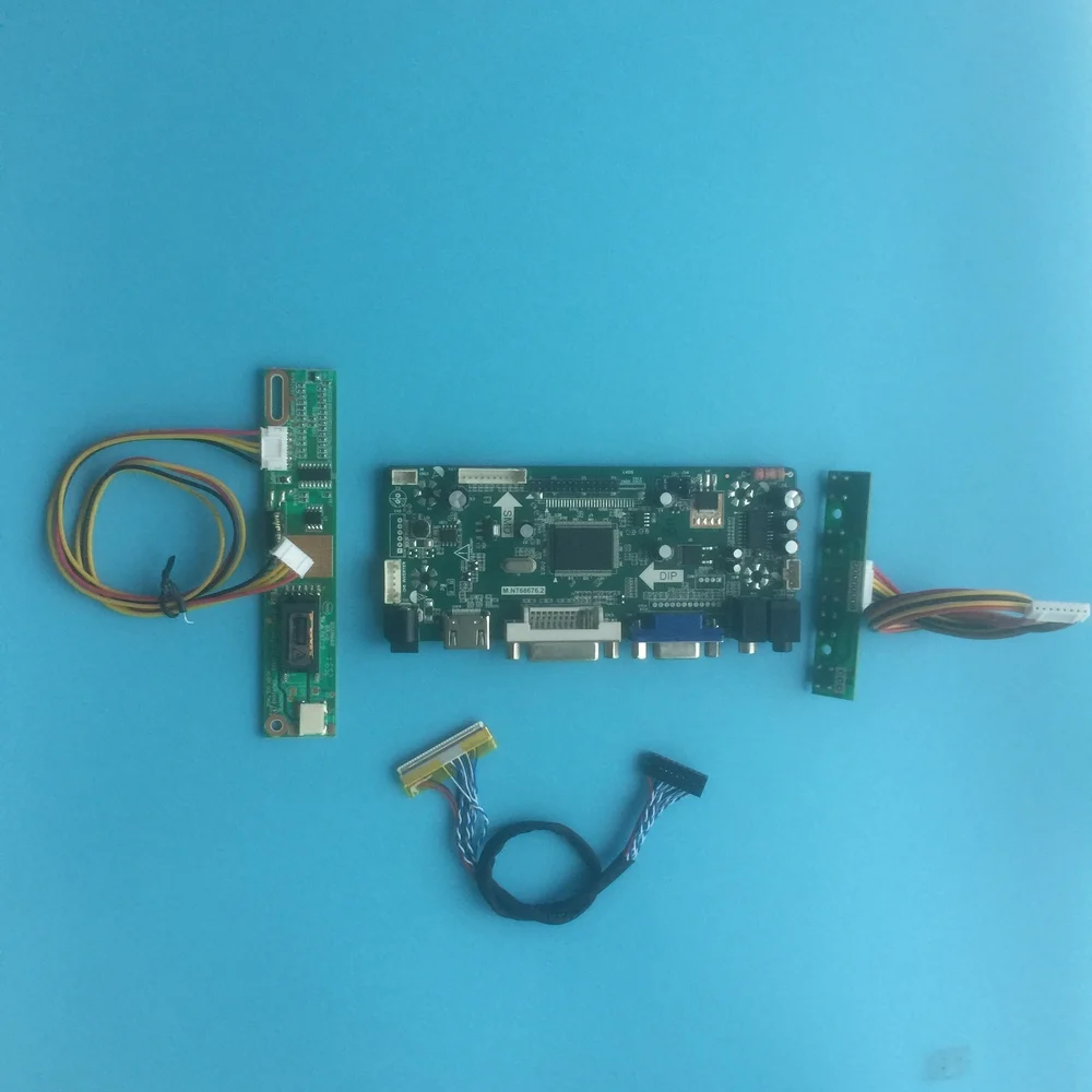 Плата контроллера для B141EW04 V3/V4/V5 панель драйвера совместимая с HDMI DVI LCD DIY VGA LVDS