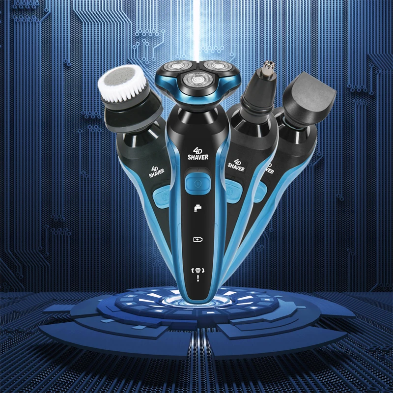 Машинка для стрижки волос Мужская электрическая бритва 3D зарядка от USB 50 г DS-7712 |