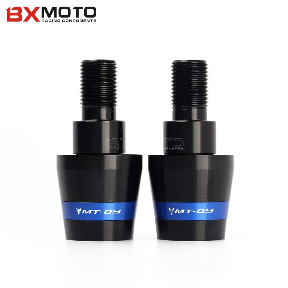 Новый руль мотоцикла с ЧПУ заканчивается Захваты ползунок для Yamaha MT09 MT 09 FZ09 2014 2015 2016 2017 2018 2019 мотоцикл