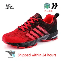 2021 men running shoes breathable outdoor sports shoes lightweight sneakers for women comfortable athletic training footwear