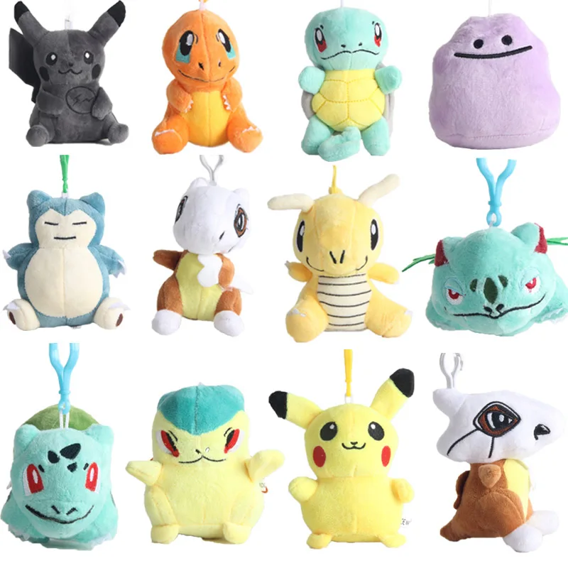 Плюшевый брелок Eevee подвесная плюшевая кукла игрушка милая мультяшная мягкая