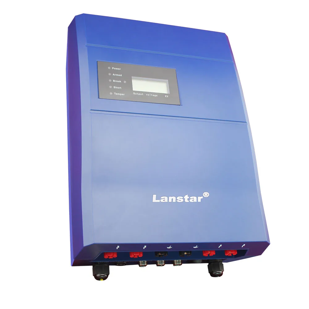 

Lanstar LX-2008DCD 2 Zone Electric Fence Energizer with Alarm Function