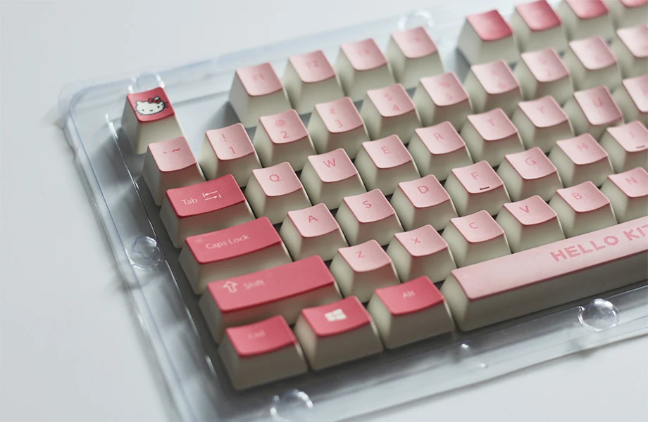 PBT сублимационные корейские колпачки для ключей с подсветкой 104 клавиш Cherry Mx переключатели колпачки для ключей съемник для механической клавиатуры