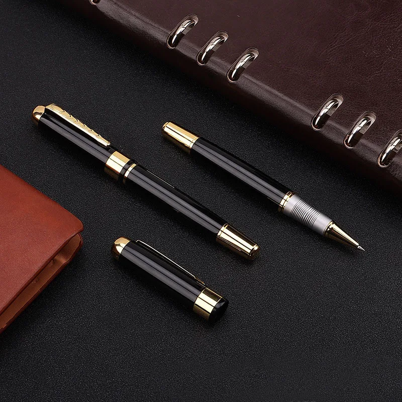 Модный дизайн металлическая шариковая ручка Роскошные деловые мужские письма