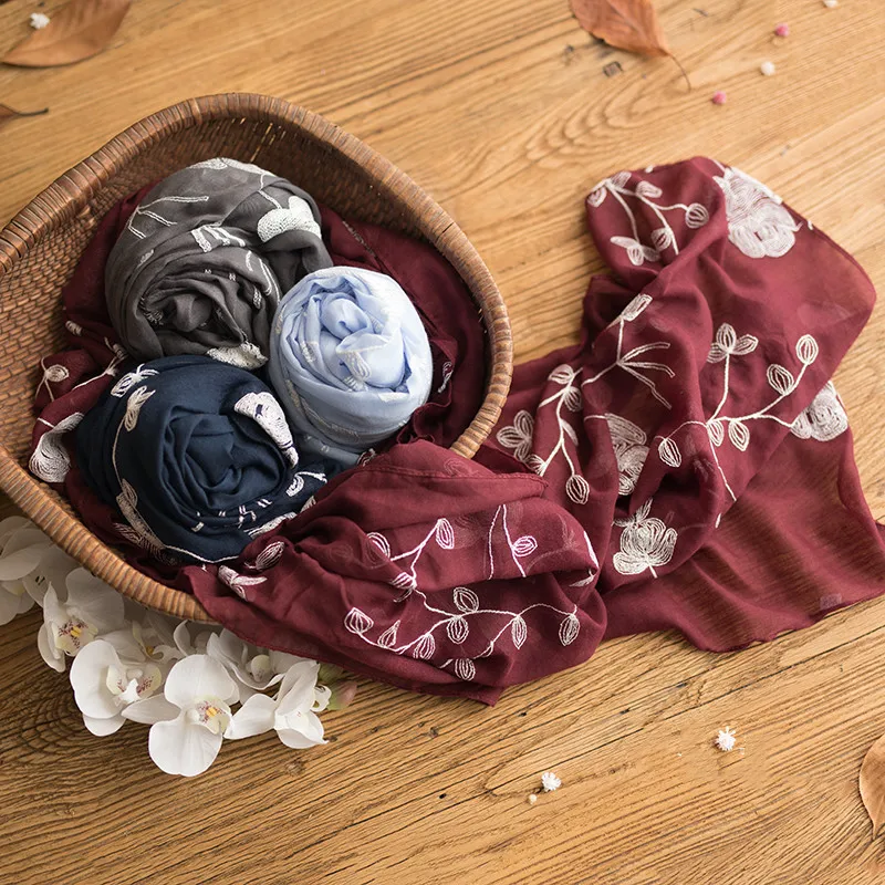Accesorios de fotograf&iacute;a para ni&ntilde;a reci&eacute;n nacida, envoltura de lino y algod&oacute;n con flores rosas, manta bordada, Fondo para fotograf&iacute;a de beb&eacute;, accesorios para fotograf&iacute;a-3