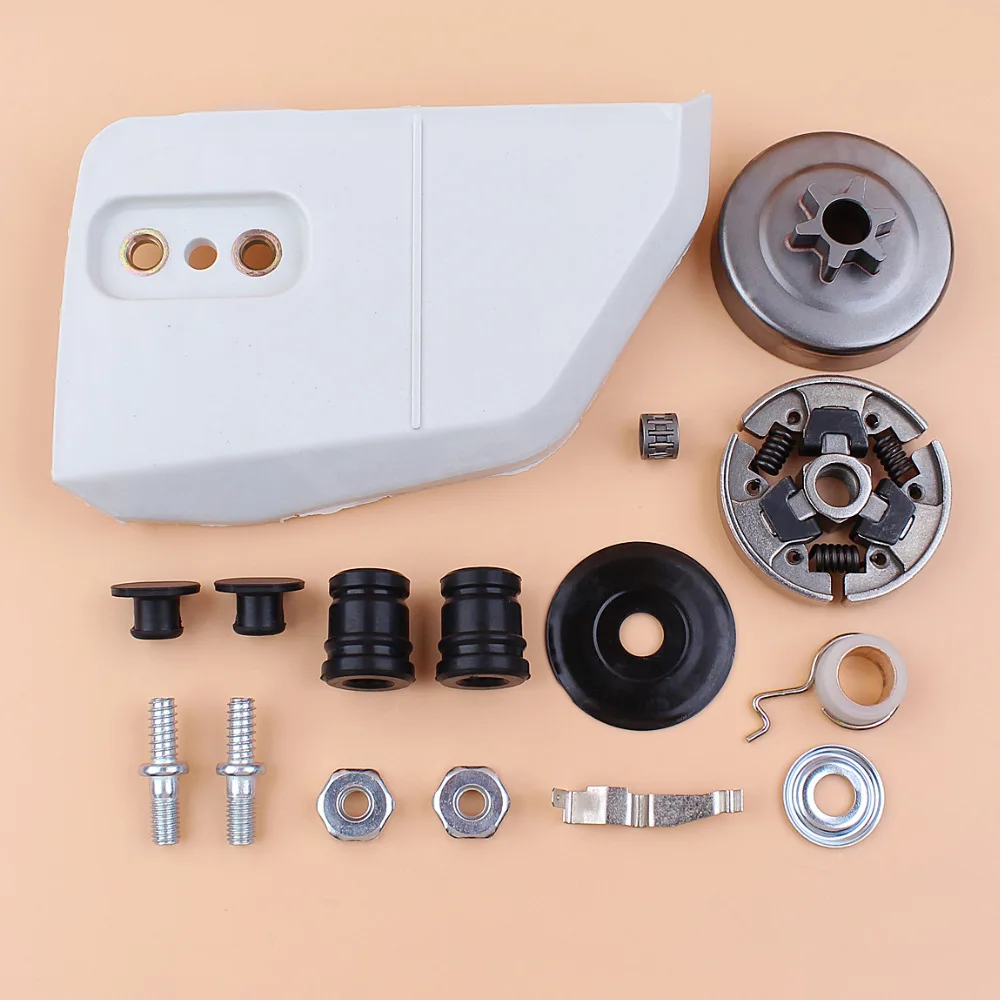 Барабан сцепления звездочка крышка гайки шпильки комплект червячного редуктора