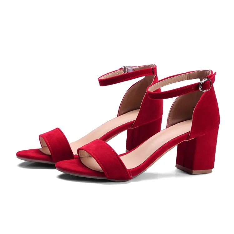 Сандалии женские на высоком каблуке Босоножки с открытым носком однослойная