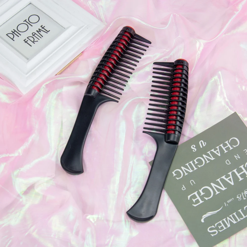 Профессиональная расческа для волос с широкими зубьями окрашивание щетка