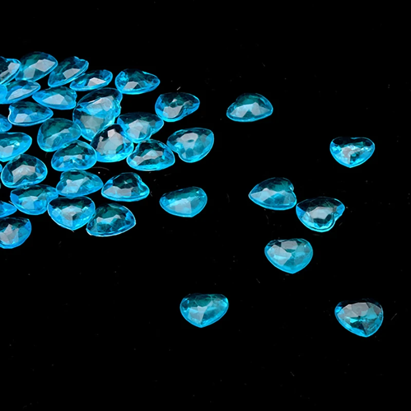 Новинка Лидер продаж 2000 шт./лот 12 мм 16 Цвета в наличии акриловая Форма сердца