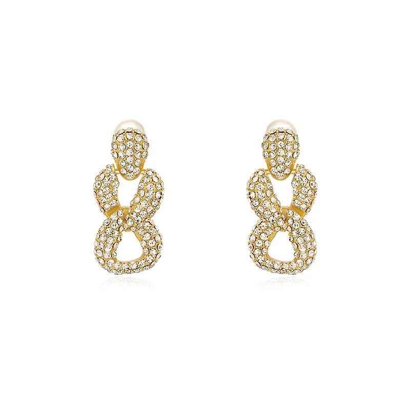 

Original design three dimensional bright Circle Earrings temperament earrings earrings