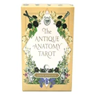 Набор Таро антикварной анатомии для современного мистика, креативно Переработанный с античными растительными и анатомическими рисунками.