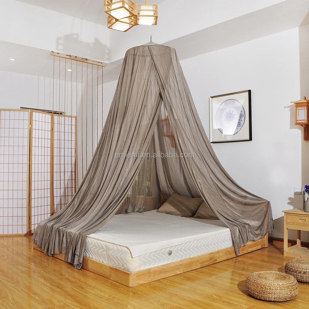 BLOCK EMF Functionality shielding radiation silver stainless steel king size bed mosquito net |