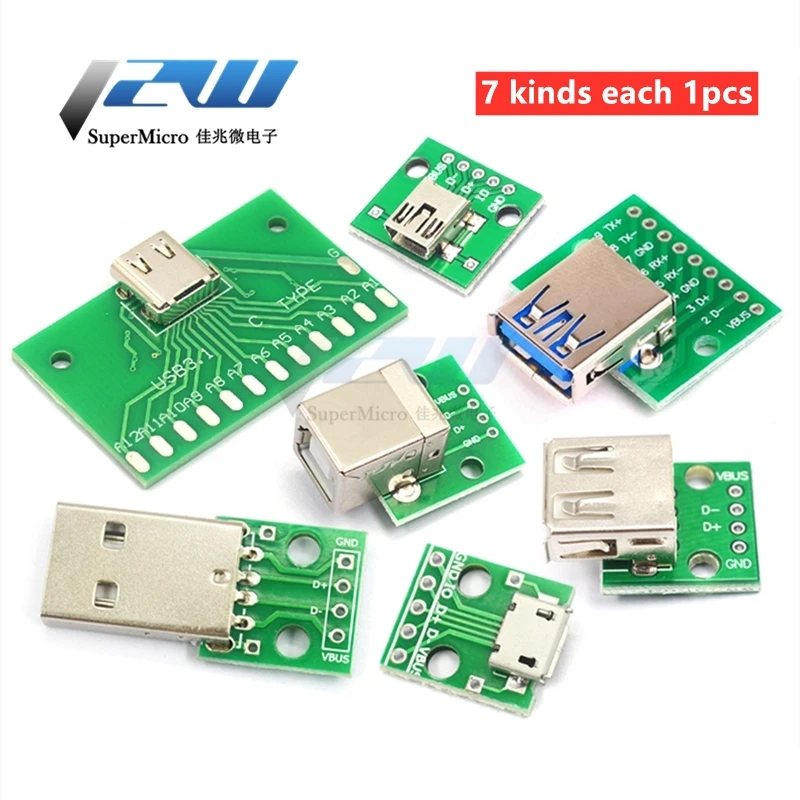 

USB переходник 7/5/2 шт.