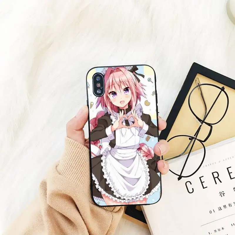 

YNDFCNB astolfo Phone Case For iPhone 11 8 7 6 6S Plus X XS MAX 5 5S se 2020 11 12pro max iphone xr case