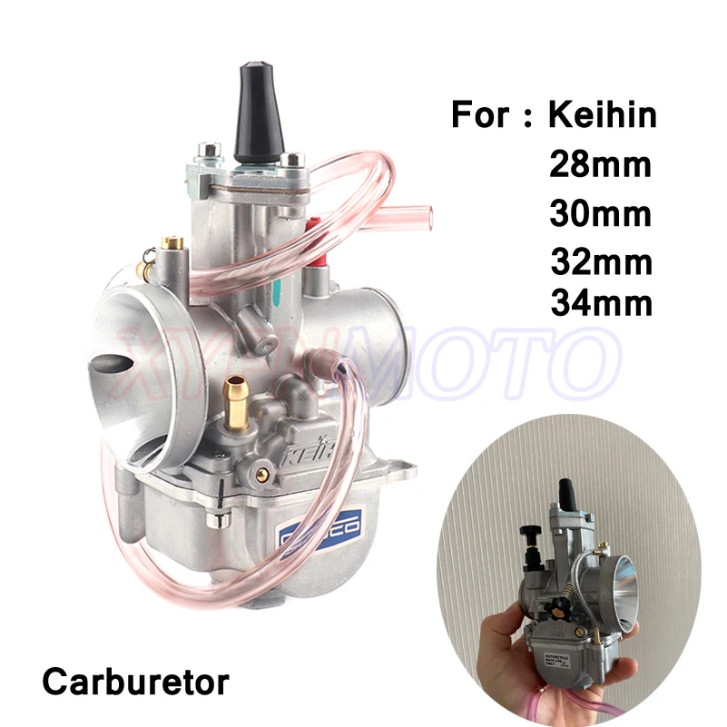 

Universal For PWK 28 30 32 34 mm 2T 4T For Keihin Mikuni Carburetor Carburador With Power Jet For Yamaha Suzuki Honda 75cc-250cc