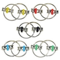 decompression chain vent toy anti stress adult fidget toys bicycle chain keychain stress relief for adult kids toys for children
